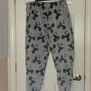 Disney Mickey fluffy pajama pants 2xl